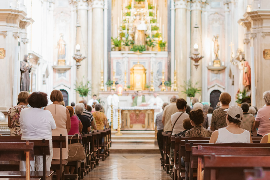 La cérémonie catholique